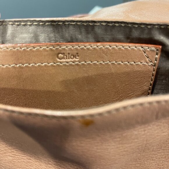 Chloe Lily 2-Way Bag Brown Leather Preloved (JB1100) - Picture 8 of 15